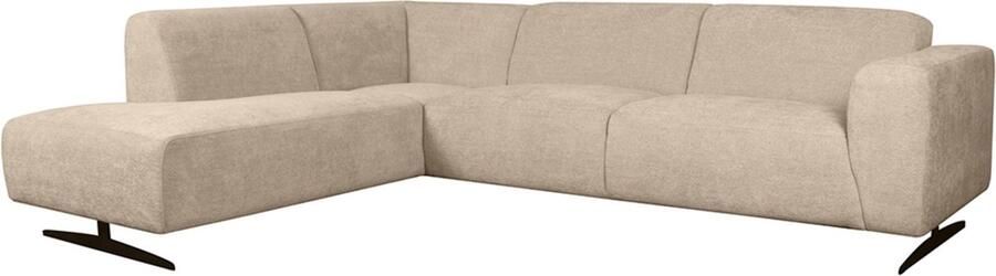 LABEL51 Rodano Hoekbank Bruin Velvet Links Met Armleuning - Foto 2