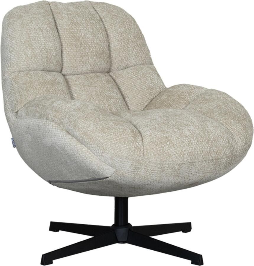 LABEL51 Huxley Fauteuil Groen Velvet One Size Draaibaar - Foto 2