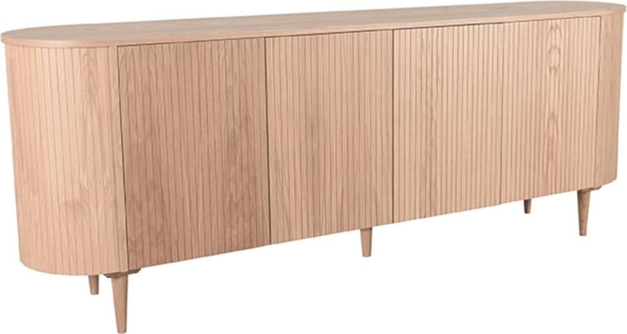LABEL51 Oliva Dressoir Naturel Eiken Dressoir 220 cm