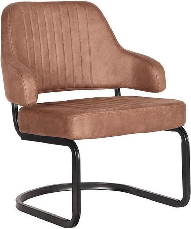 LABEL51 Otta Fauteuil Bruin Microfiber