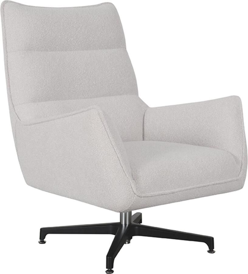 LABEL51 Rodia Fauteuil Naturel Stof One Size Draaibaar Met Armleuning - Foto 2