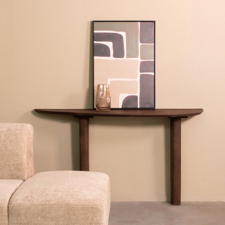 LABEL51 Wow Sidetable Bruin Hout 135 cm