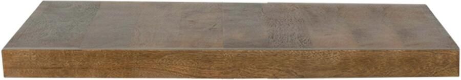 LABEL51 I_Tafelblad Straight Edge Eetkamertafel Bruin Hout 120 cm Straight - Foto 2