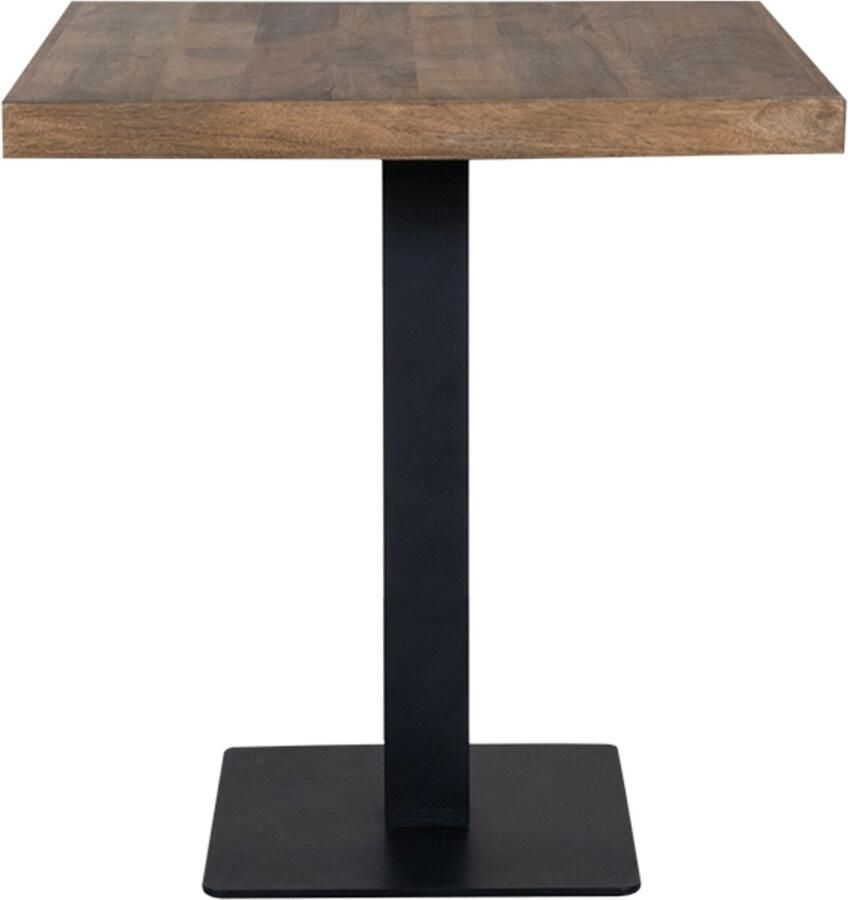 LABEL51 Tafelblad Straight Edge Eetkamertafel Naturel Mangohout 70 cm Straight - Foto 2