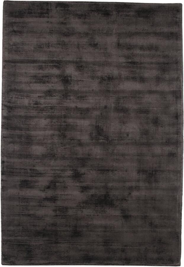 LABEL51 Vloerkleed Velvy Antraciet Synthetisch 230x160cm