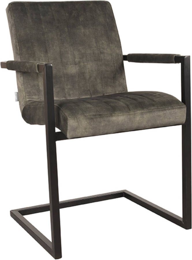 Guru's Lapouyade Uitschuifbare Eettafel Lava mat