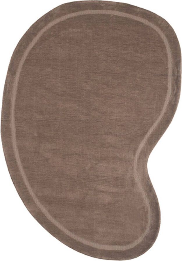 LABEL51 Vloerkleden Mody Taupe Synthetisch 160x230 cm - Foto 2