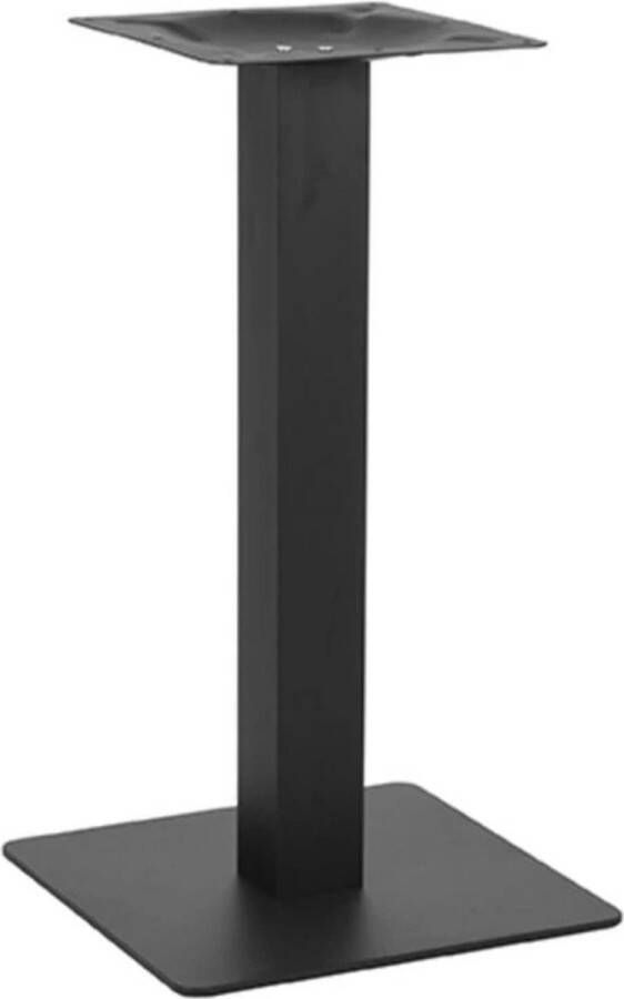 LABEL51 Tafelpoot Enkel Eetkamertafel Zwart Metaal Enkel 71 cm - Foto 1