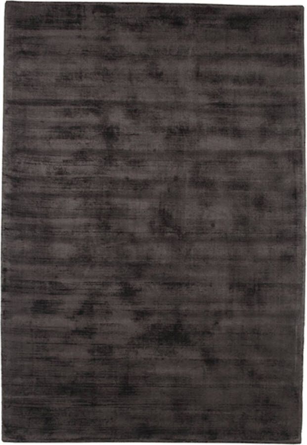 LABEL51 Velvy Vloerkleden Grijs Synthetisch 160x230 cm