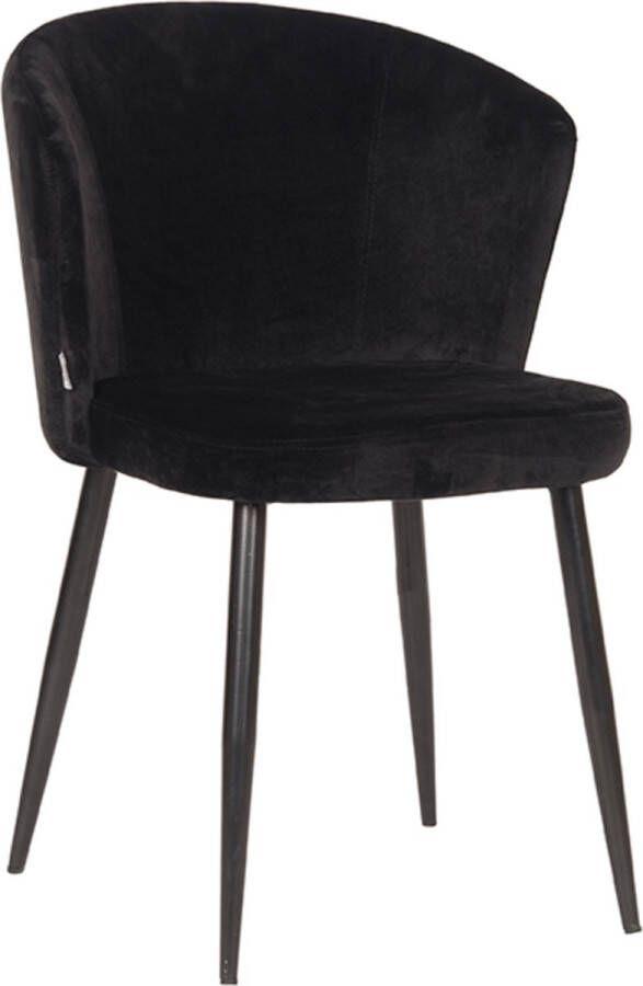 Guru's Pierremont Uitschuifbare Eettafel Zwart hoogglans