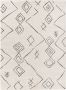 Lalee Agadir Modern Vloerkleed Laagpolig Ivory Tapijt Karpet Nieuwe Collectie 2024 Hoogwaardige Kwaliteit 120x170 cm - Thumbnail 3