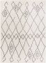 Lalee Agadir Modern Vloerkleed Laagpolig Ivory Tapijt Karpet Nieuwe Collectie 2024 Hoogwaardige Kwaliteit 160x230 cm - Thumbnail 1