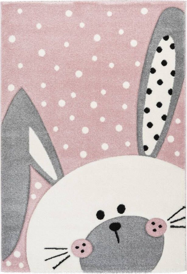 Lalee Amigo Modern Vloerkleed Laagpolig Pink Tapijt Karpet Nieuwe Collectie 2024 Hoogwaardige Kwaliteit 160x230 cm - Foto 3