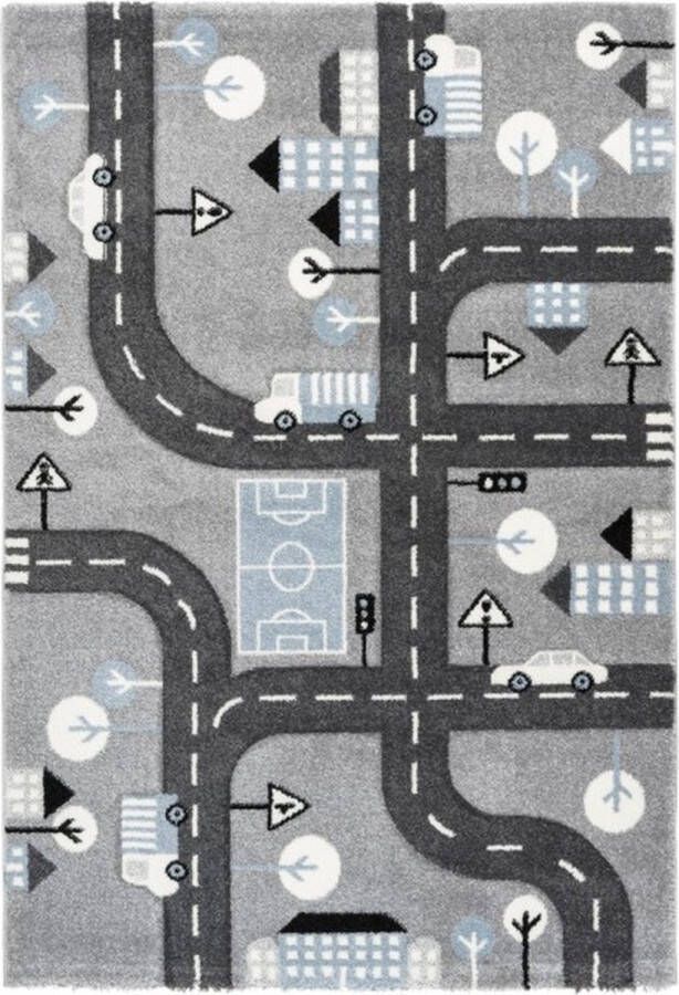 Lalee Amigo Modern Vloerkleed Laagpolig Silver Tapijt Karpet Nieuwe Collectie 2024 Hoogwaardige Kwaliteit 120x170 cm - Foto 4