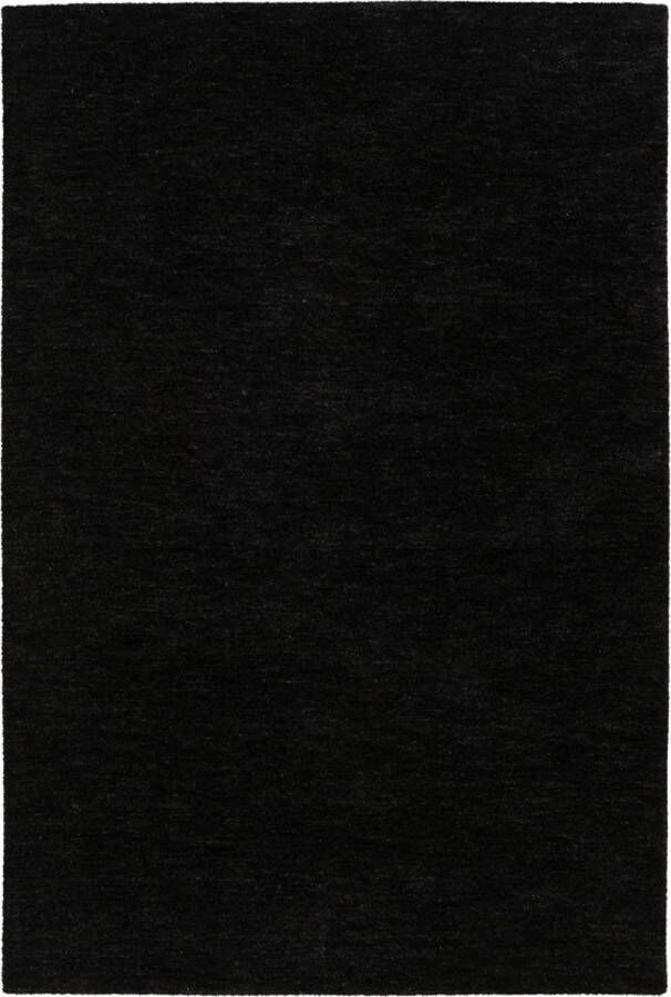 Lalee Comfy Modern Vloerkleed Hoogpolig Black Tapijt Karpet Nieuwe Collectie 2024 Hoogwaardige Kwaliteit 160x230 cm