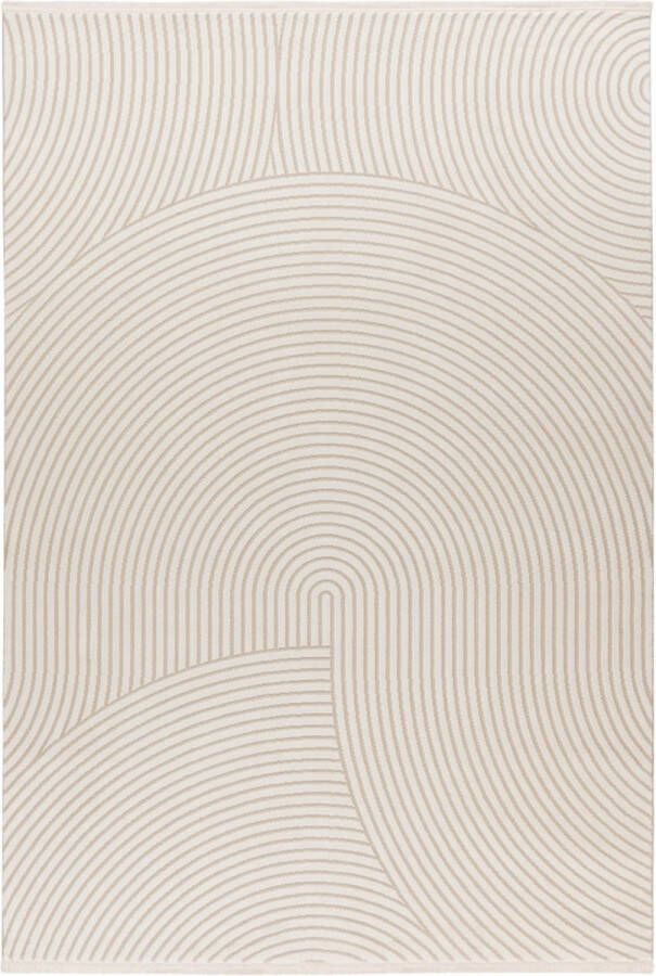 Lalee Elif Modern Vloerkleed Laagpolig Ivory Tapijt Karpet Nieuwe Collectie 2024 Hoogwaardige Kwaliteit 120x170 cm