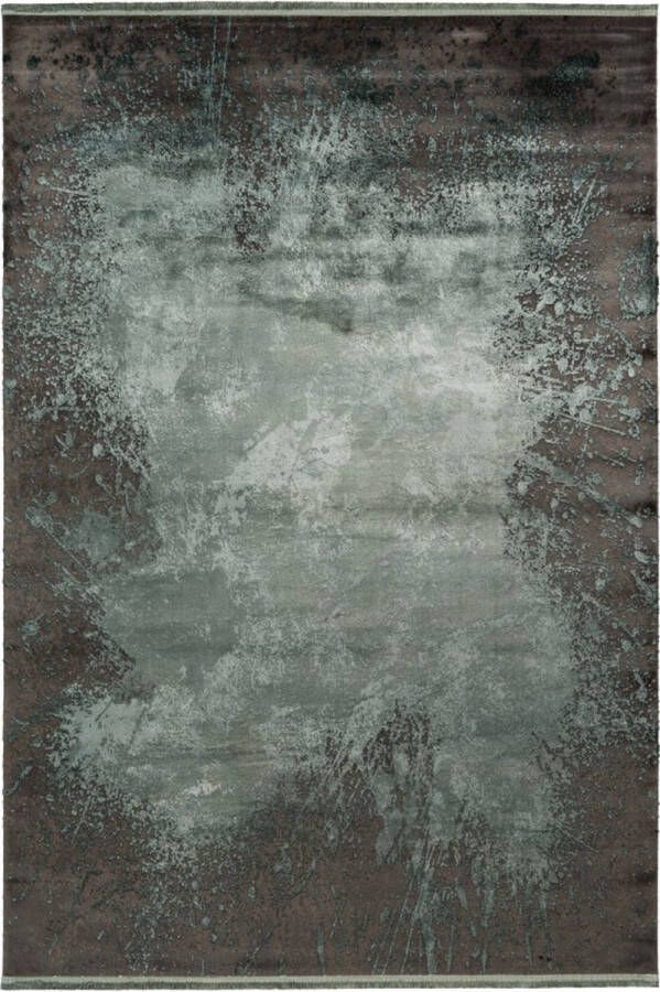 Lalee Elysee Modern Vloerkleed Laagpolig Onyx Green Tapijt Karpet Nieuwe Collectie 2024 Hoogwaardige Kwaliteit 200x290 cm