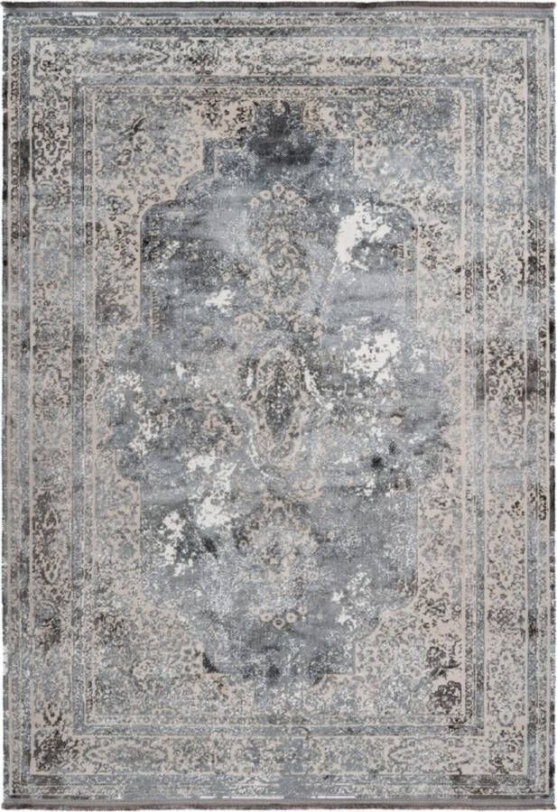 Lalee Elysee Modern Vloerkleed Laagpolig Silver Tapijt Karpet Nieuwe Collectie 2024 Hoogwaardige Kwaliteit 240x330 cm
