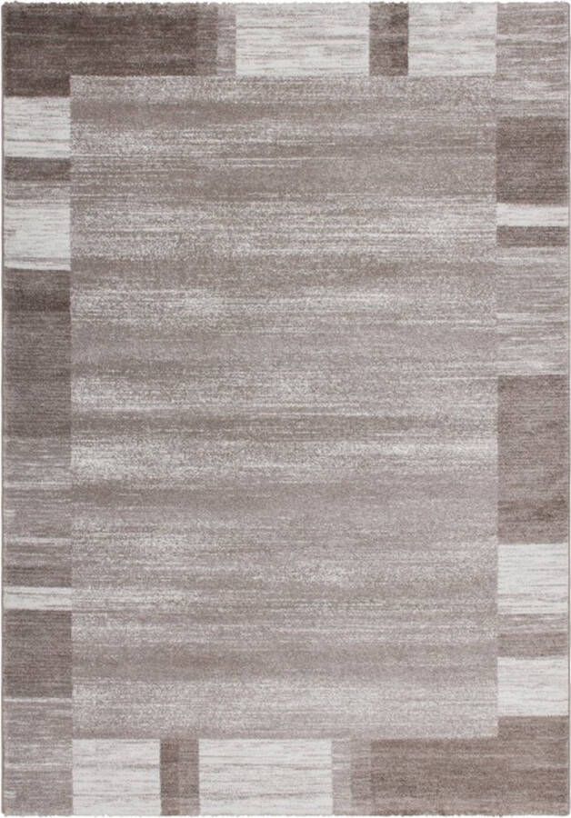 Lalee Feeling Modern Vloerkleed Laagpolig Beige Tapijt Karpet Nieuwe Collectie 2024 Hoogwaardige Kwaliteit 160x230 cm