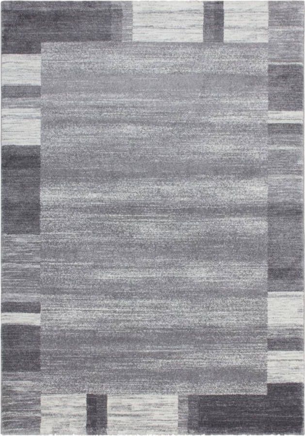 Lalee Feeling Modern Vloerkleed Laagpolig Silver Tapijt Karpet Nieuwe Collectie 2024 Hoogwaardige Kwaliteit 120x170 cm