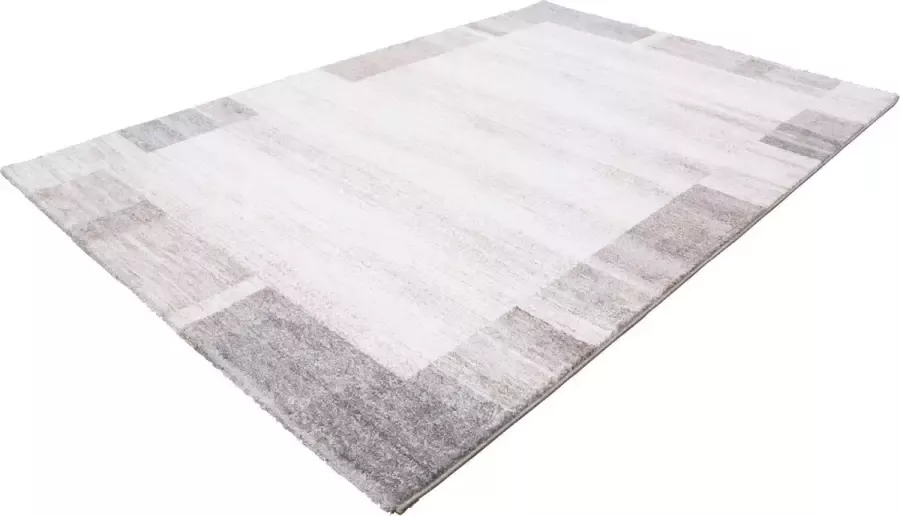 Lalee Feeling Vloerkleed Superzacht Abstract Vloer kleed Tapijt Karpet – 120x170 cm beige zilver