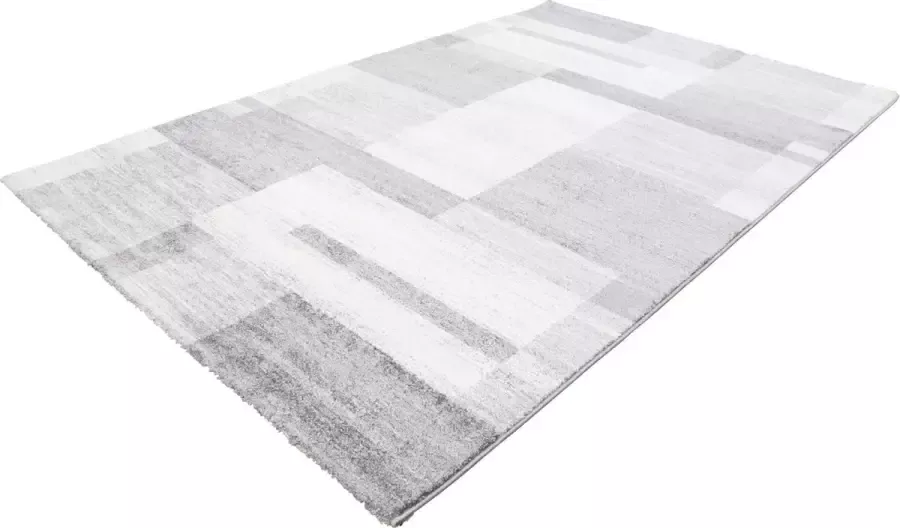 Lalee Feeling Vloerkleed Superzacht Abstract Vloer kleed Tapijt Karpet – 200x290 cm zilver