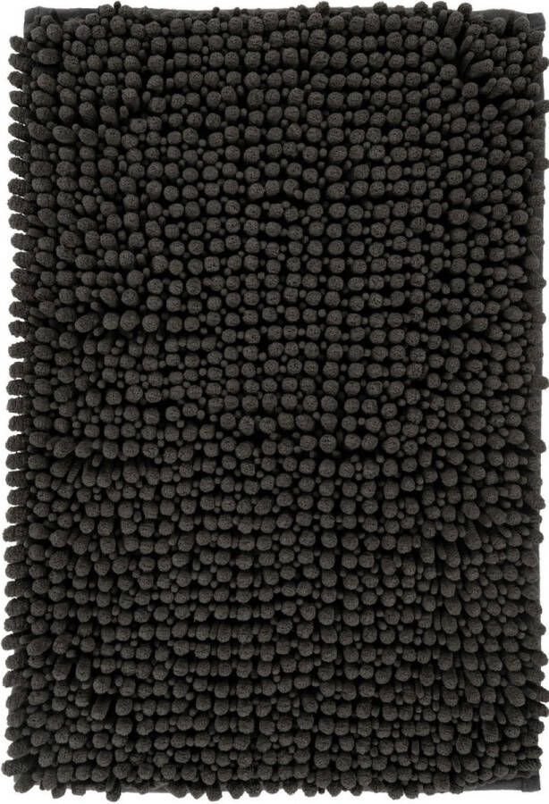 Lalee Fluffy 67 x 110 cm Badmat Grafiet
