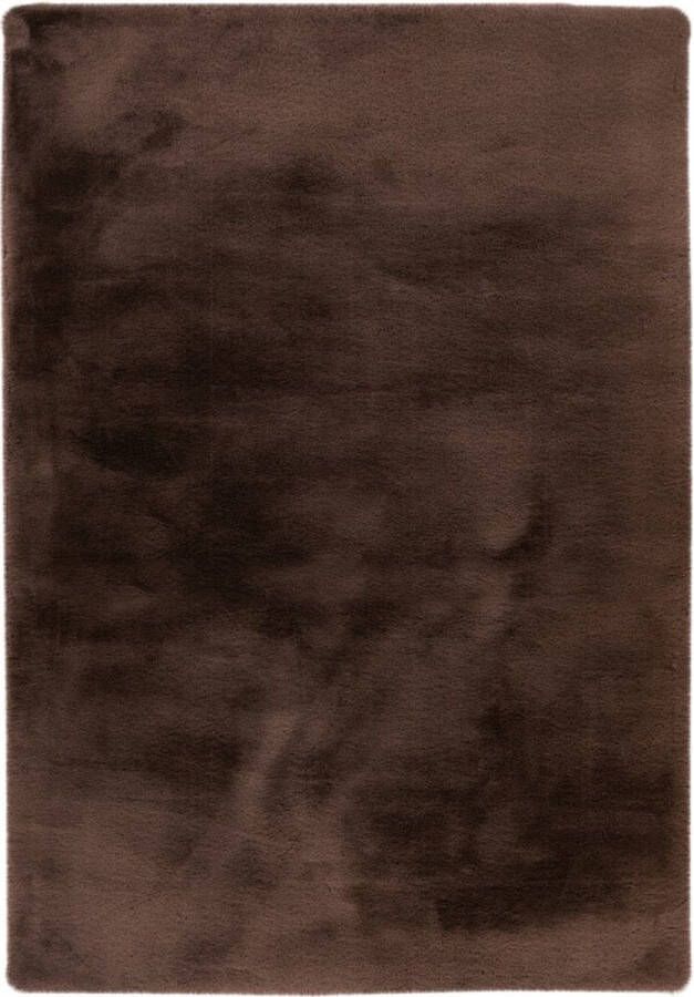 Lalee Heaven Modern Vloerkleed Hoogpolig Dark Taupe Tapijt Karpet Nieuwe Collectie 2024 Hoogwaardige Kwaliteit 160x230 cm
