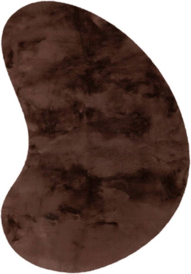 Lalee Heaven Modern Vloerkleed Hoogpolig Dark Taupe Tapijt Karpet Nieuwe Collectie 2024 Hoogwaardige Kwaliteit 160x230 cm
