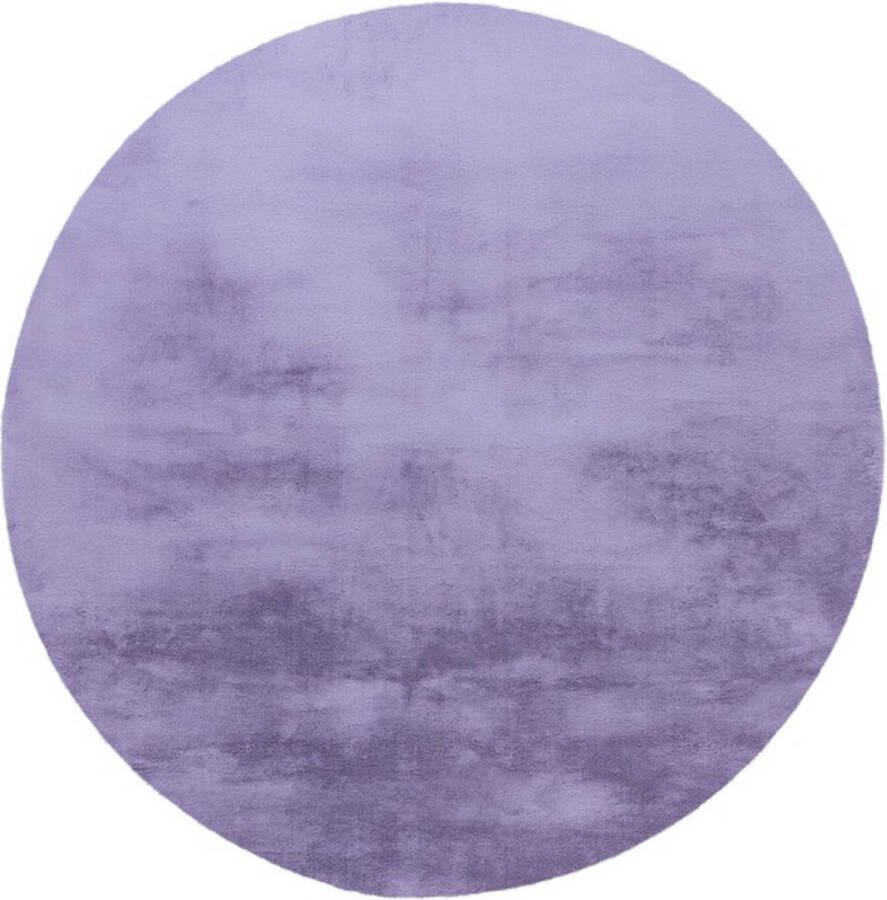 Lalee Heaven Modern Vloerkleed Hoogpolig Lavender Tapijt Karpet Nieuwe Collectie 2024 Hoogwaardige Kwaliteit 160x160 cm
