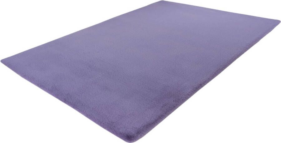Lalee Heaven Vloerkleed Tapijt – Karpet Hoogpolig Superzacht Fluffy Shiny- Silk look- rabbit- 200x290 cm lavendel licht paars