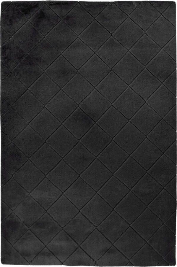 Lalee Impulse Modern Vloerkleed Hoogpolig Graphite Tapijt Karpet Nieuwe Collectie 2024 Hoogwaardige Kwaliteit 160x230 cm - Foto 1