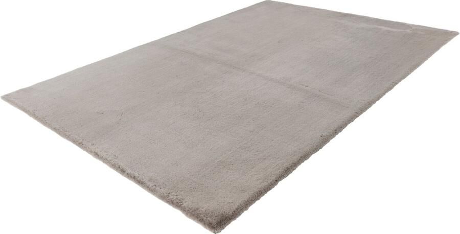 Lalee Emotion Vloerkleed Superzacht Karpet Tapijt effen Fluffy 200x290 Taupe