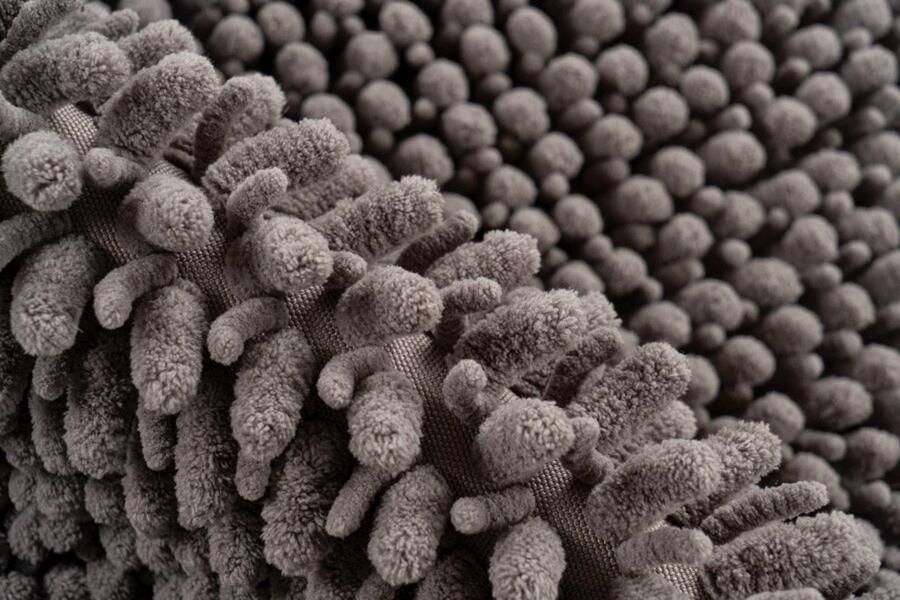 Lalee Fluffy 40 x 60 cm Badmat Grijs