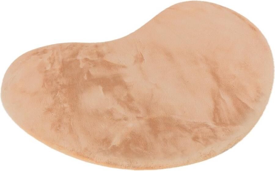 Lalee Heaven – Organische Vloerkleed – Tapijt – Karpet – Hoogpolig – Superzacht – Comfy Fluffy – 160x230 cm Organische vorm – Perzik Beige