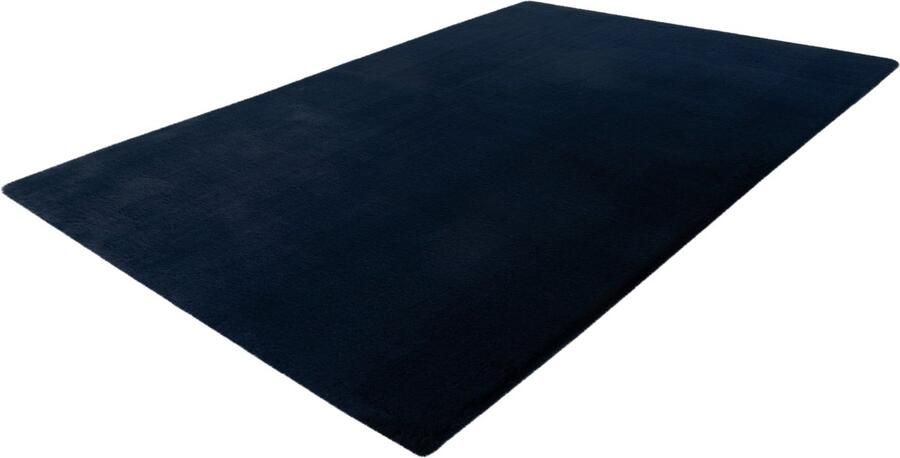 Lalee Heaven Vloerkleed Tapijt – Karpet Hoogpolig Superzacht -comfy Fluffy rabbit fur- 200x290 cm Navi Blauw
