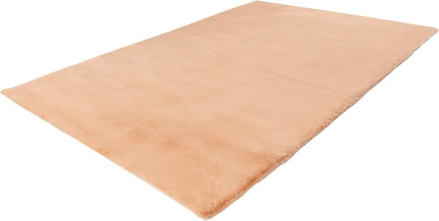 Lalee Heaven Vloerkleed Tapijt – Karpet Hoogpolig Superzacht -comfy Fluffy rabbit fur- 80x150 cm Perzik beige