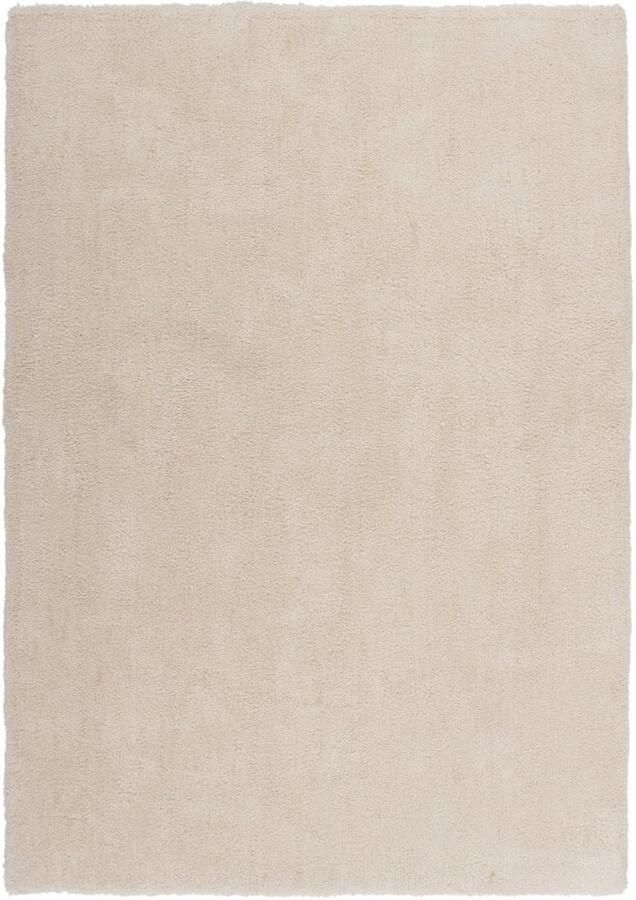 Lalee Hoogpolig Vloerkleed Loper 60x110 Creme- Zacht & Dikke kwaliteit Stijlvol Tapijt voor Woonkamer Slaapkamer Keuken Gang In kleuren verkrijgbaar