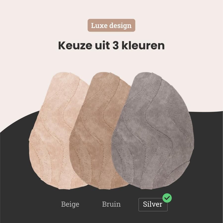 Lalee Vloerkleed Milano 160x230 cm Zacht en duurzaam kleed met organische vorm Hoogpolig tapijt met luxe 3D-effect Geschikt voor elke vloer Beige 802