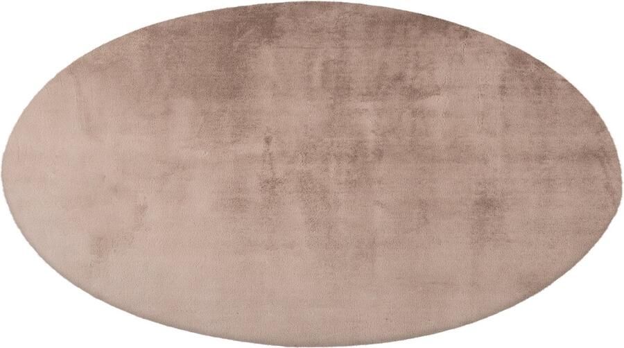 Lalee Paradise ROND Superzacht Hoogpolig Vloerkleed – Fluffy comfy Tapijt – Karpet 120x120 cm ROND Taupe