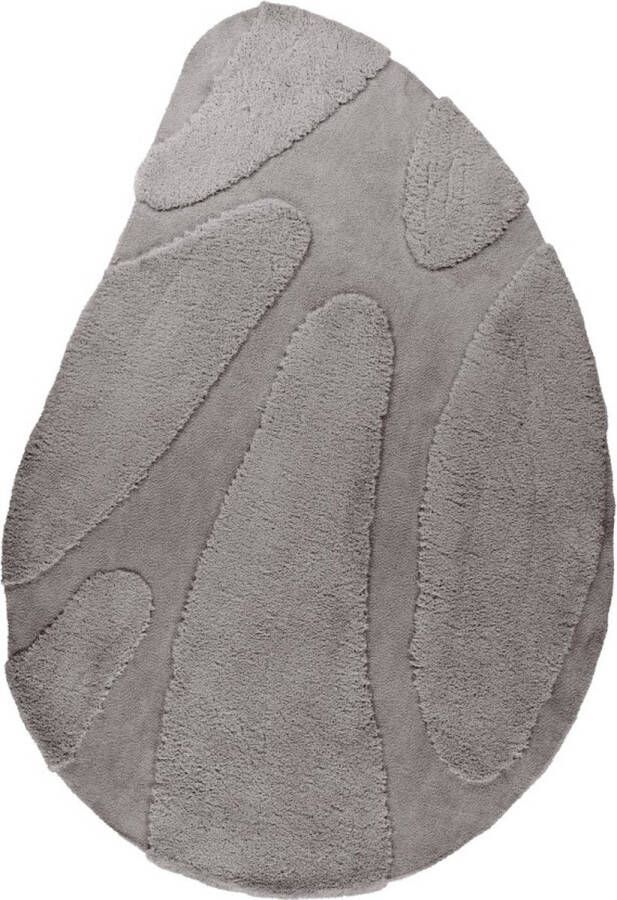 Lalee Milano Modern Vloerkleed Hoogpolig Silver Tapijt Karpet Nieuwe Collectie 2024 Hoogwaardige Kwaliteit 200x290 cm