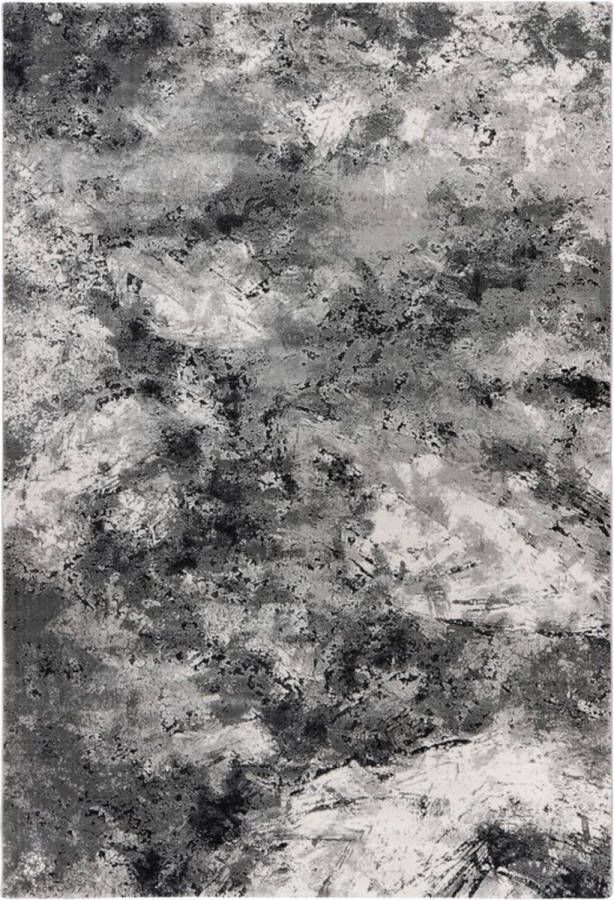 Lalee Pablo Modern Vloerkleed Laagpolig Silver Tapijt Karpet Nieuwe Collectie 2024 Hoogwaardige Kwaliteit 120x170 cm