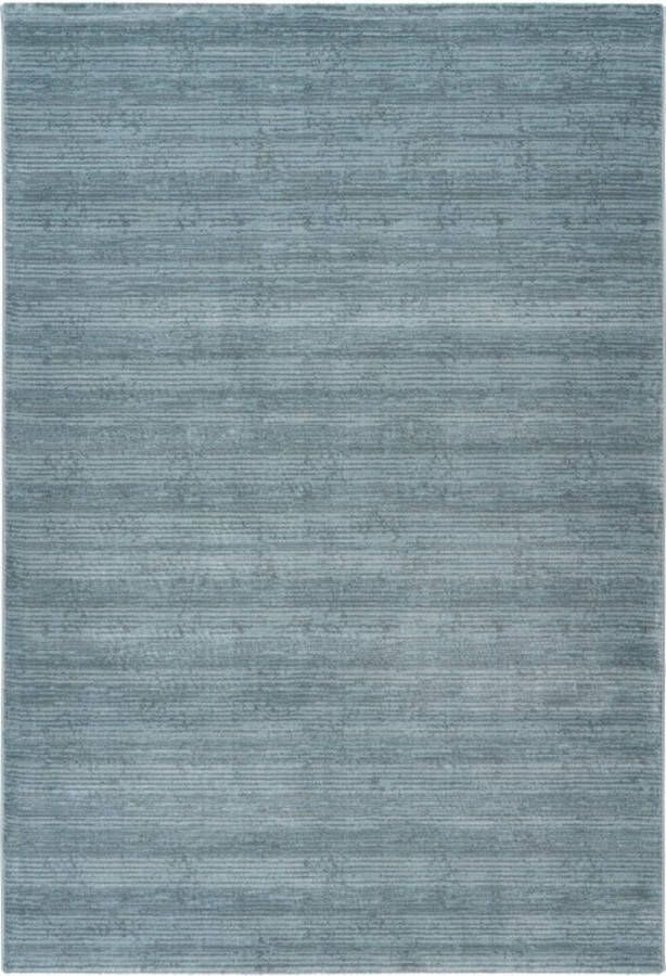 Lalee Palma Modern Vloerkleed Laagpolig Pastel Blue Tapijt Karpet Nieuwe Collectie 2024 Hoogwaardige Kwaliteit 120x170 cm