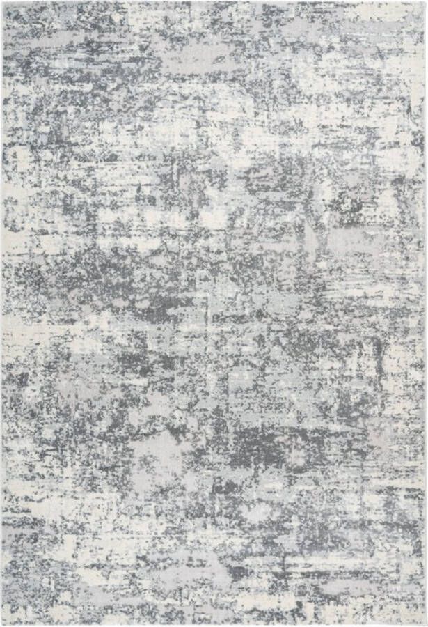 Lalee Paris Modern Vloerkleed Laagpolig Silver Tapijt Karpet Nieuwe Collectie 2024 Hoogwaardige Kwaliteit 160x230 cm