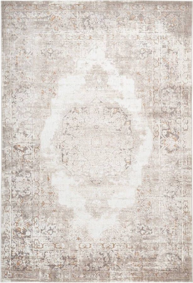 Lalee Paris Modern Vloerkleed Laagpolig Taupe Tapijt Karpet Nieuwe Collectie 2024 Hoogwaardige Kwaliteit 240x330 cm