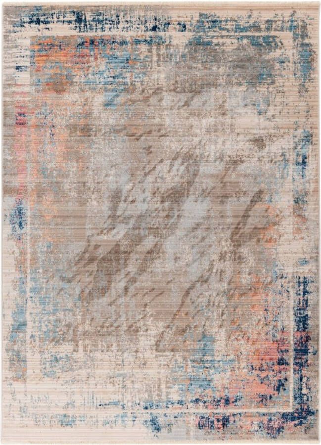 Lalee Prime Modern Vloerkleed Laagpolig Multi Tapijt Karpet Nieuwe Collectie 2024 Hoogwaardige Kwaliteit 80x150 cm