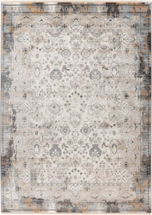 Lalee Prime Modern Vloerkleed Laagpolig Silver Tapijt Karpet Nieuwe Collectie 2024 Hoogwaardige Kwaliteit 80x150 cm