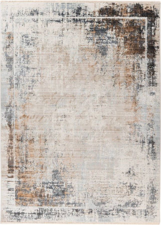 Lalee Prime Modern Vloerkleed Laagpolig Silver Tapijt Karpet Nieuwe Collectie 2024 Hoogwaardige Kwaliteit 120x170 cm