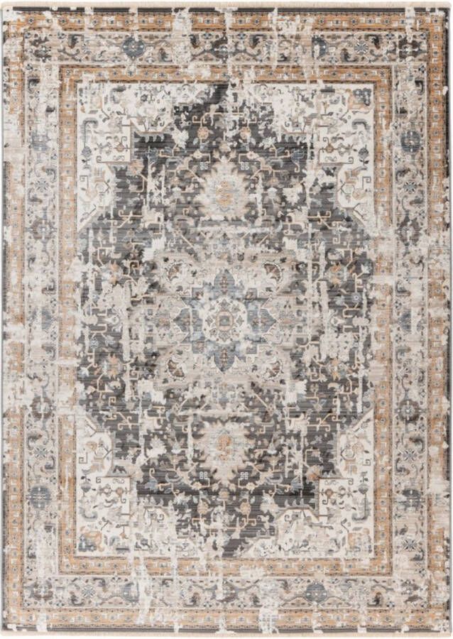 Lalee Prime Modern Vloerkleed Laagpolig Taupe Tapijt Karpet Nieuwe Collectie 2024 Hoogwaardige Kwaliteit 80x150 cm