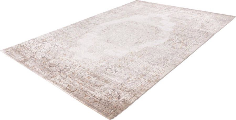 Lalee Pierre Cardin Paris Vintage Super zacht Shinny 3D Vloerkleed – hotel sjiek design tapijt fraai – Karpet 200x290- Taupe beige - Foto 2